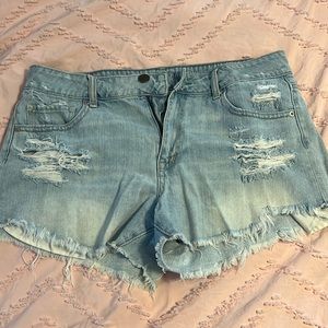 AE high waisted festival shorts